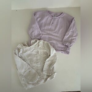 Lot of 2 Zara sweatshirts Play condition